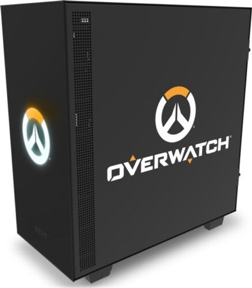 Nzxt H500 Overwatch Edition Atx Mid Tower Tempered Glass Desktop Computer Case