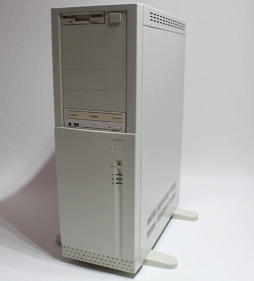 Vintage Computer Server Tower Case Ab-Ax5 Sound Blaster Cyrix Pr233 Promedia 2V