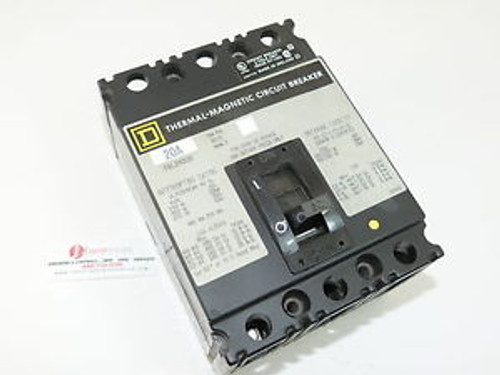 Used Square D FAL34020 3p 20a 480v Breaker 1-Year Warranty
