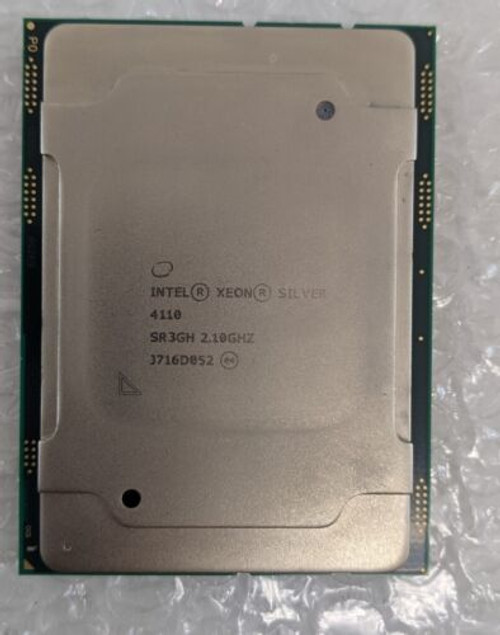 Intel Xeon Silver 4110 Cpu 2.10 Ghz Sr3Gh Cpu Processor