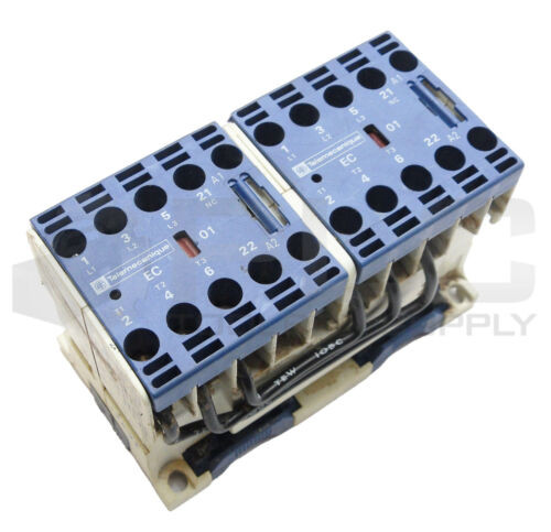 Telemecanique Lc2-Ec 09 Reversing Contactor Lc2-Ec09 100-110V 50Hz Coil