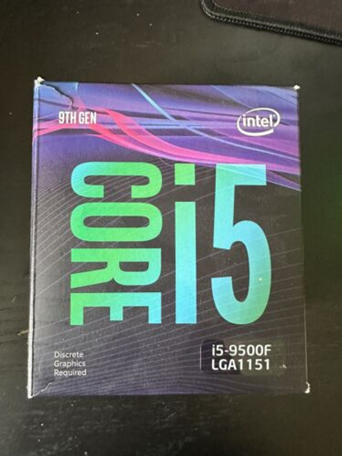 Intel Core I5-9500F Srf6Q 3.00Ghz 9M Cache 6-Core Cpu Processor Lga1151