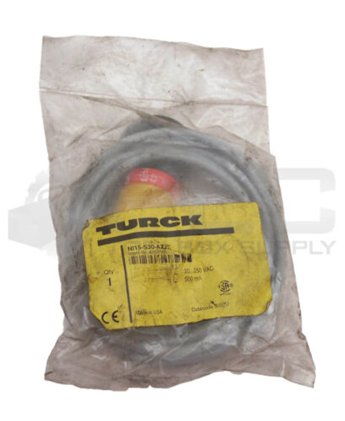 Sealed New Turck Ni15-S30-Az3X Proximity Switch 20-250Vac 4355500