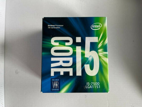 Intel Core I5-7500 - 3.4Ghz (Bx80677I57500) Processor With Fan, Original Box