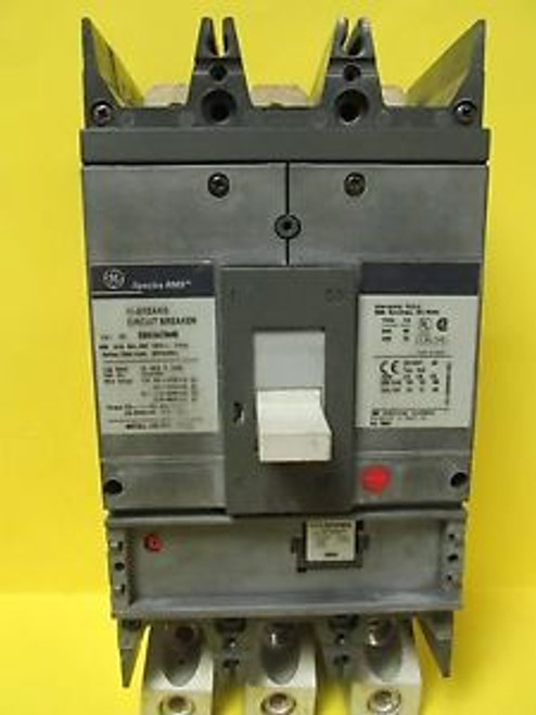 GENERAL ELECTRIC 3 POLE 400 AMP  WITH 400 A TRIP UNIT SGHA34AT0400  .....  VA-87