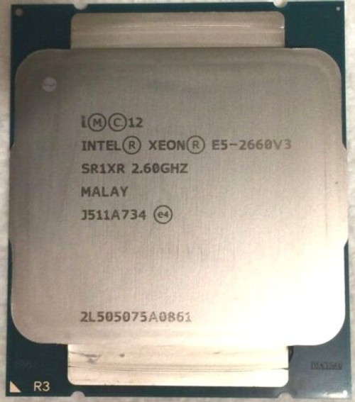 Genuine Intel Xeon E5-2660 V3 10-Core 2.6-3.3Ghz Cpu Sr1Xr 25Mb 9.6Gt/S 105W