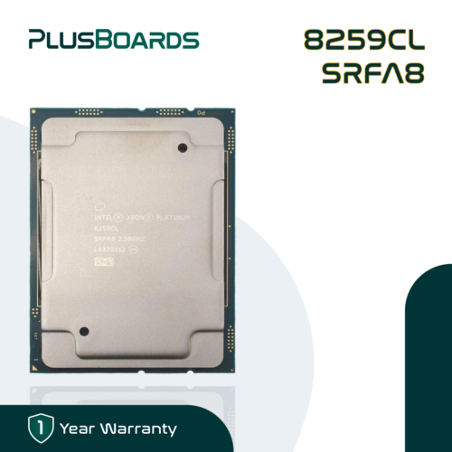 Intel Xeon Platinum 8259Cl Srfa8 2.5Ghz 24C 35.75Mb Lga 3647 Turbo Cpu Processor