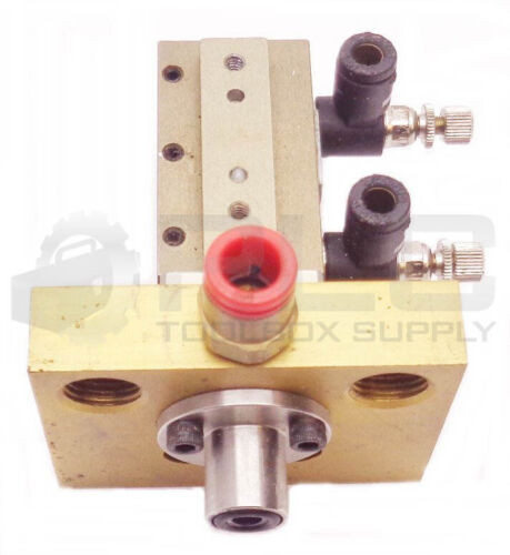 Destaco Robohand Mps-1-1 Miniature Rail Thruster Slide 0.5" Stroke W/Attachments