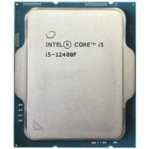 Cpu Processor Intel Core I5 12400 Lga 1700 Lga1700 Bulk Tray Desktop Computer