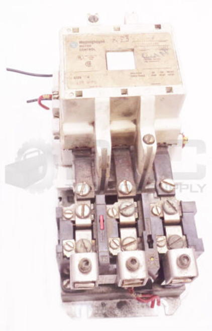 Westinghouse A211K4Ca Contactor 5250C90G02 W/ J20 Contact W/ Ba43A Relay