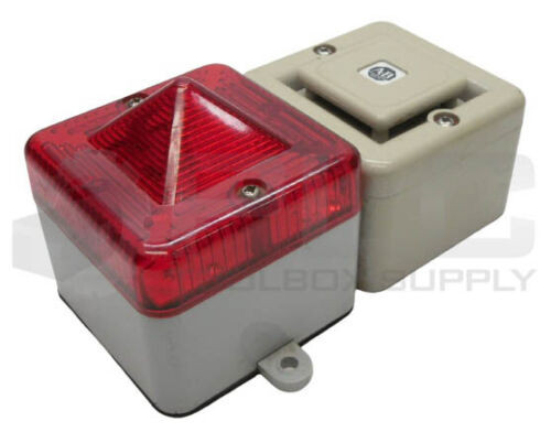 Allen Bradley 855H-Bca20Adr4 Ser. B 100Db Horn/Light, 230Vac 50/60Hz 63Ma