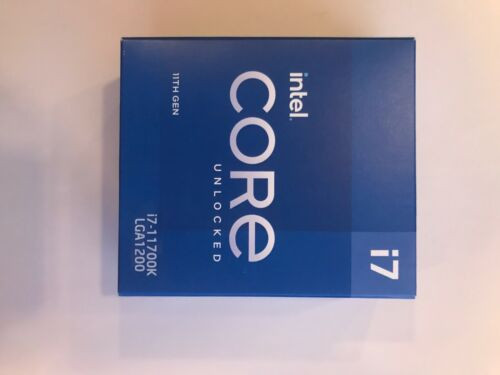 Intel Core I7-11700K Processor (5 Ghz, 8 Cores, Socket Fclga1200) Box  -...
