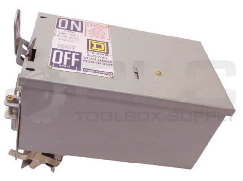 New Square D Pfa34030Gn I-Line Busway Plug Ser. 3 W/ Fap34030 Breaker Read
