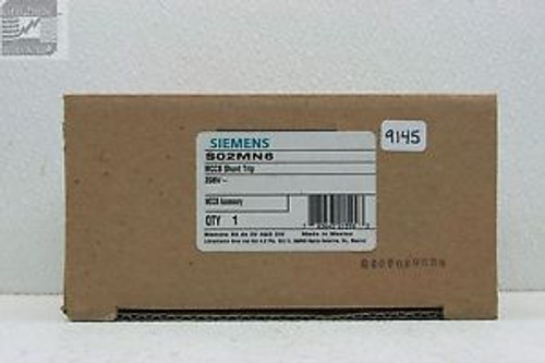 Siemens S02MN6 Shunt Trip 208V