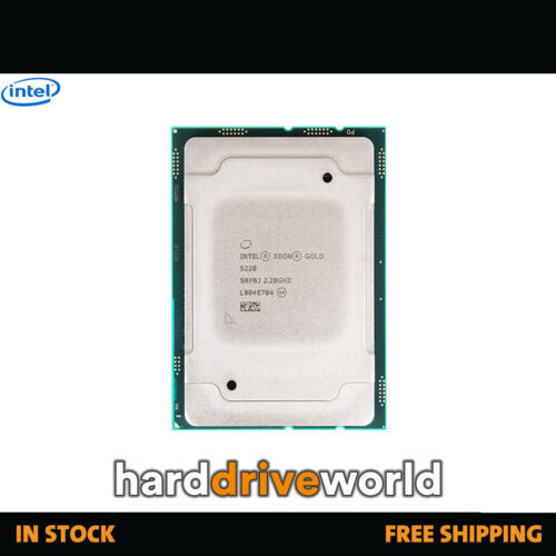 Srfbj Intel Xeon-Gold 5220 18-Core 2.20Ghz 24.75Mb 125W Fclga3647 Cpu Processor
