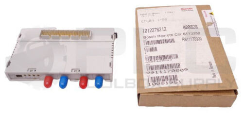 New Bosch Rexroth R911170009 Control Unit Component Cfl01.1-Q2