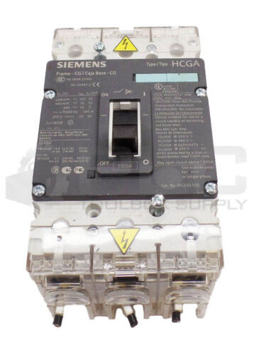 Siemens 3Vl1110-2Ke30-0Aa0 Circuit Breaker 690V 50/60Hz 100A Hcs3S100