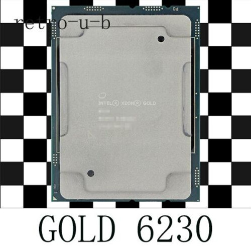 Intel Xeon Gold 6230 Srf8W 2.10Ghz 20Cores 40Threads Lga3647 Cpu Processors