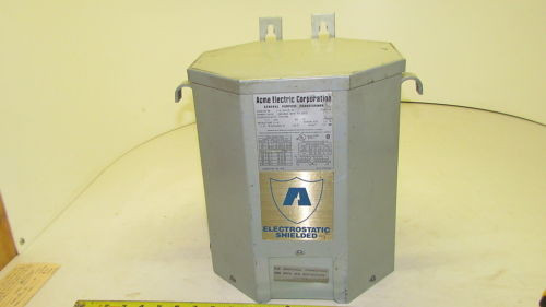 Acme Electrical Corp T-2-53515-3S General Purpose Transformer 7.5KVA 1-Phase