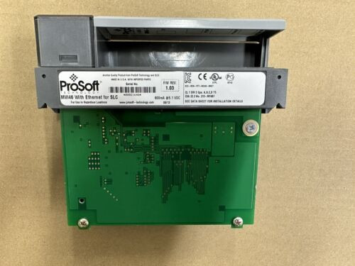 Mvi46-Mnet - Prosoft Technology Mvi46Mnet Plc Processor Module