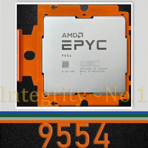 Amd Epyc Genoa 9554 3.10Ghz 64-Core 256Mb Ddr5 360W Socket Sp5 Cpu Processor