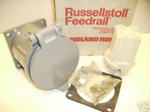 New T&B Russellstoll Fcf3124W Pin&Sleeve Receptacle 60-Amp 480V 60A Thomas Betts