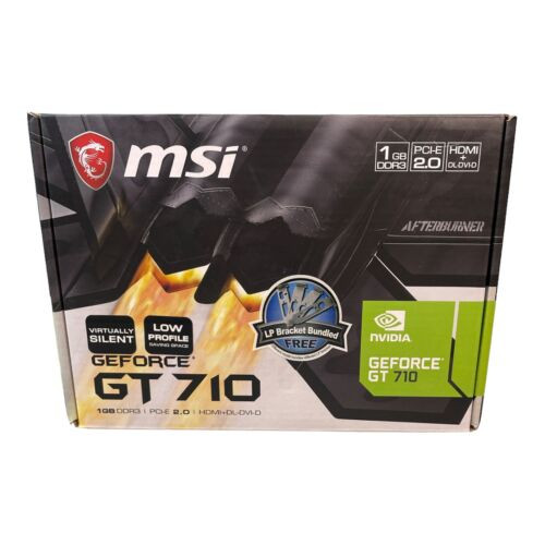 Msi Geforce Gt 710 1Gb Ddr3 Graphics Card