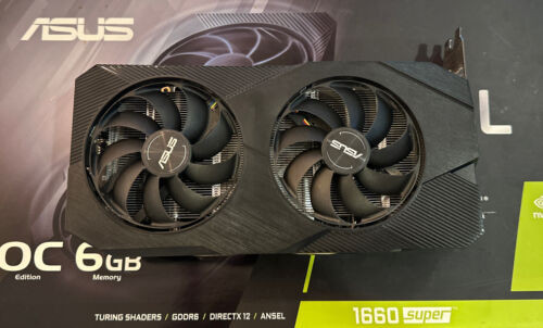 Asus Gtx1660 Super 6Gb Gddr6 Graphics Card