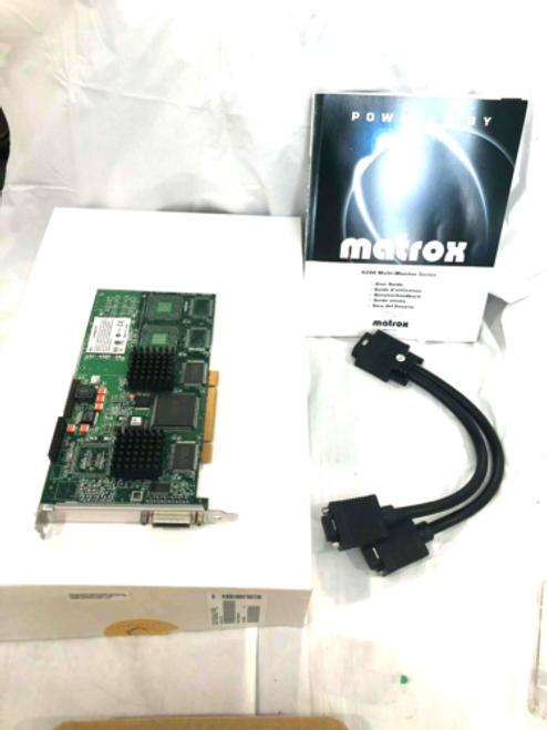 Matrox G200 G2+Dualp-Pl 16 Mb Pci High Profile Dms-59 Video Card Nib.