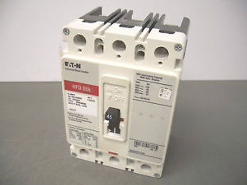 CUTLER-HAMMER CIRCUIT BREAKER CATHFD3045 45A/600V/3POLE