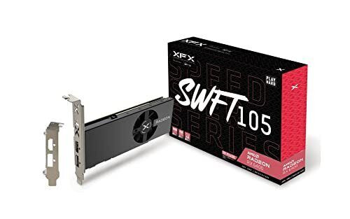 Xfx Speedster Swft105 Radeon Rx 6400 Gaming Graphics Card With 4Gb Gddr6 Amd ...