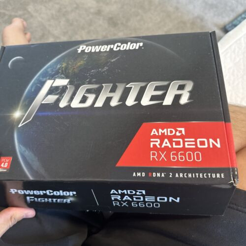 Powercolor Amd Radeon Rx 6600 Fighter 8Gb Graphics Card (Axrx 6600 8Gbd6-3Dh)