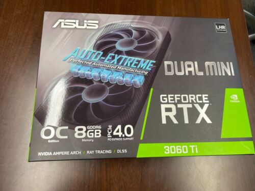 Asus Nvidia Geforce Rtx 3060 Ti 8Gb Gddr6 Graphics Card - ?Dual-Rtx3060Ti-O8G-V2