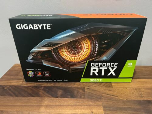 Used Gigabyte Geforce Rtx 3060 Ti Gaming Oc 8Gb Gddr6 Graphics Card Lhr