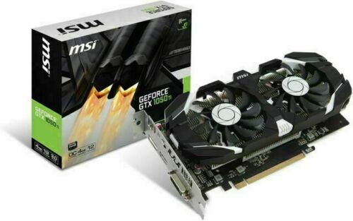 Msi Geforce Gtx 1050 Ti 4Gb Gddr5 Graphics Card (Gtx1050Ti4Gtoc)