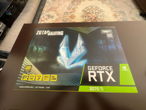 Zotac Gaming Geforce Rtx 3070 Ti Trinity Oc 8Gb Gddr6X Graphics Card