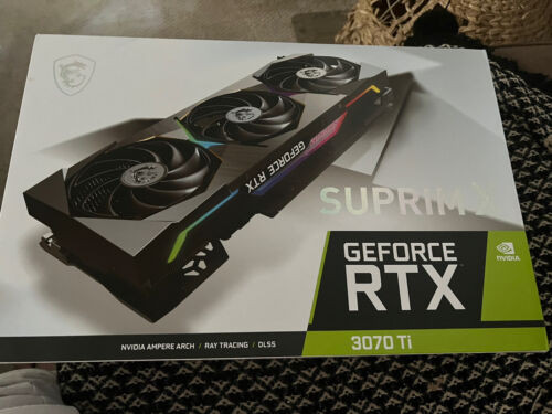 Msi Geforce Rtx 3070 Ti 8G Gddr6X Graphics Card (Msi Rtx 3070Ti)