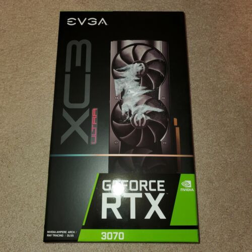 Evga Geforce Rtx 3070 Xc3 Ultra Gaming 8Gb Gddr6 Graphics Card(08G-P5-3755-Kh)