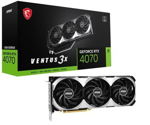 Geforce Rtx4070 Ventus 3X 12Gb Gdrr6X Graphics Card