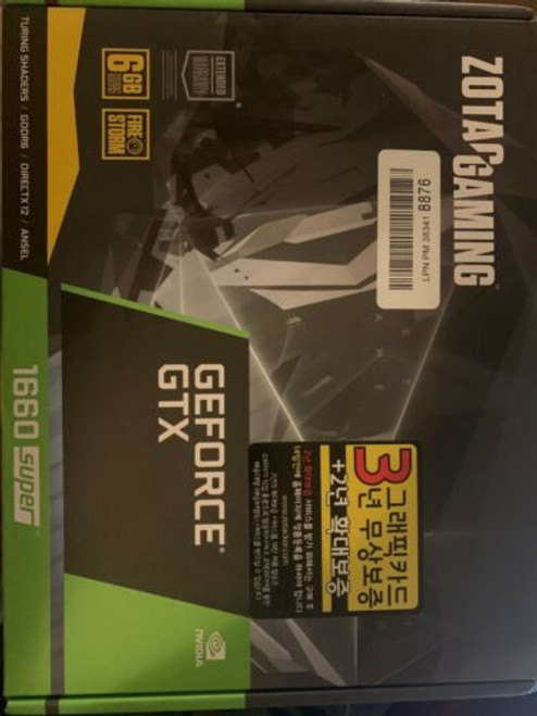 Zotac Gaming Geforce Gtx 1660 6Gb Gddr5 192-Bit Gaming Graphics Card Super