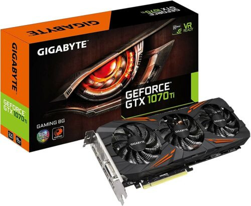 Gigabyte Geforce Gtx 1070 Ti 8Gb Gddr5 Graphics Card (Gvn107Tgaming8Gd)