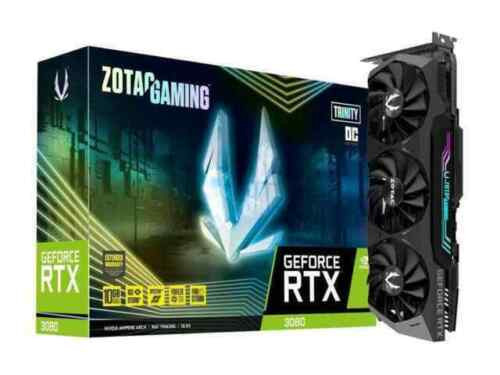 Zotac Gaming Geforce Rtx 3080 Trinity Oc Lhr 10Gb Gddr6X Graphics Card