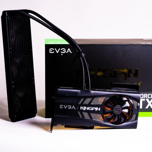 Evga Geforce Rtx 3090 Kingpin Hybrid 24Gb Gddr6X Graphics Card, 24G-P5-4998-Kt