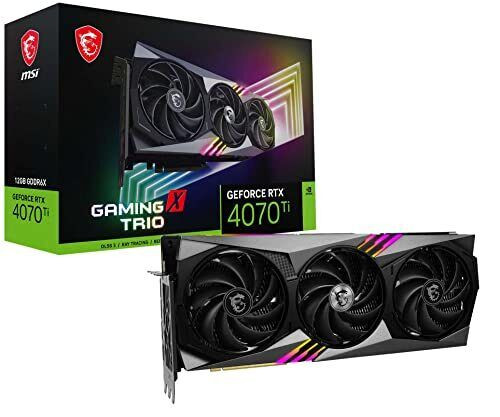 Msi Geforce Rtx 4070 Ti 12Gb Gdrr6X Graphics Card