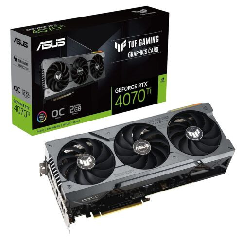 Asus Tuf Gaming Nvidia Geforce Rtx 4070 Ti Oc Edition Gaming Graphics Card (Pc