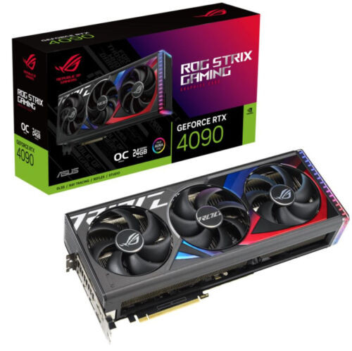 Asus Nvidia Geforce Rog Strix Rtx4090 Gaming Oc Edition 24Gb Gddr6X