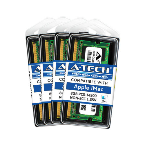 32Gb Kit 4X 8Gb Sodimm Apple Imac Late 2015 A1419 Mk462Ll/A Mk482Ll/A Memory Ram