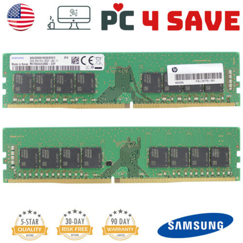 Samsung Ddr4 32Gb 2Rx8 Pc4-2933Y Desktop Memory Dimm M378A4G43Ab2 Hp L26778-501