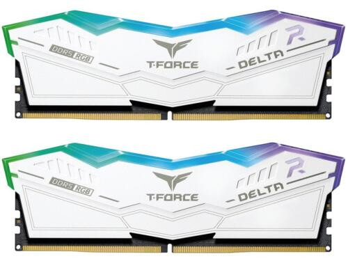 Team T-Force Delta Rgb 32Gb (2 X 16Gb) Ddr5 5200 (Pc5 41600) Desktop Memory