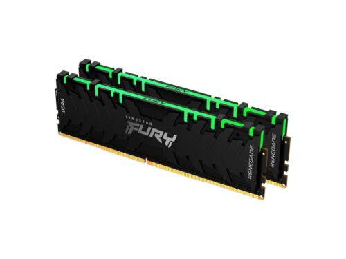 Kingston Fury Renegade Rgb 32Gb (2 X 16Gb) Ddr4 3200Mhz Dual Memory Kit